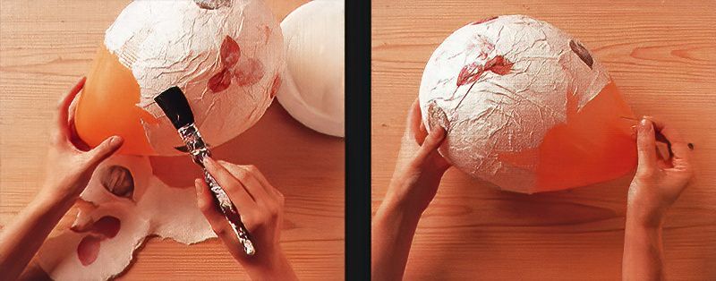 How To Make A Handmade Paper Shade Globe
