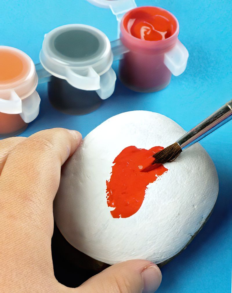Make a Painted Pebble Friend