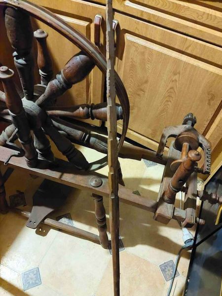 Is it worth restoring wool spinning wheel? image two