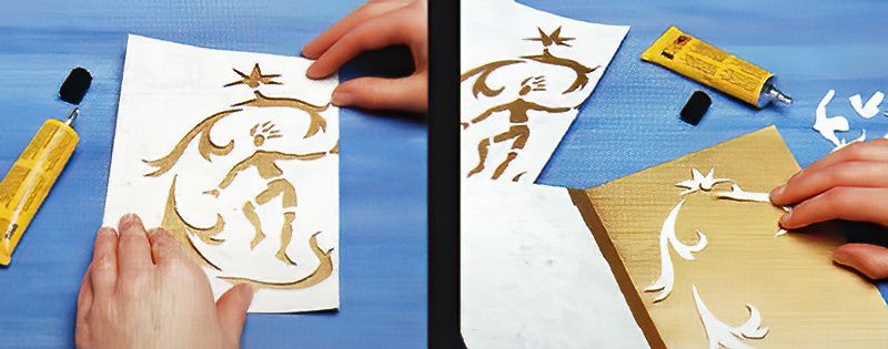 Gemini Horoscope Paper Cut Outs