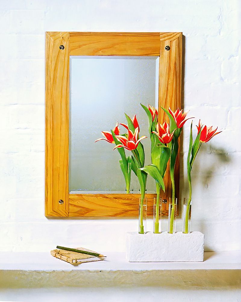 Make A Simple Wooden Mirror Frame
