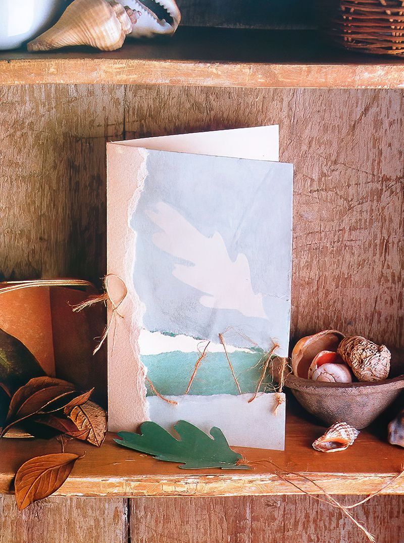 A Simple Paper Greetings Card
