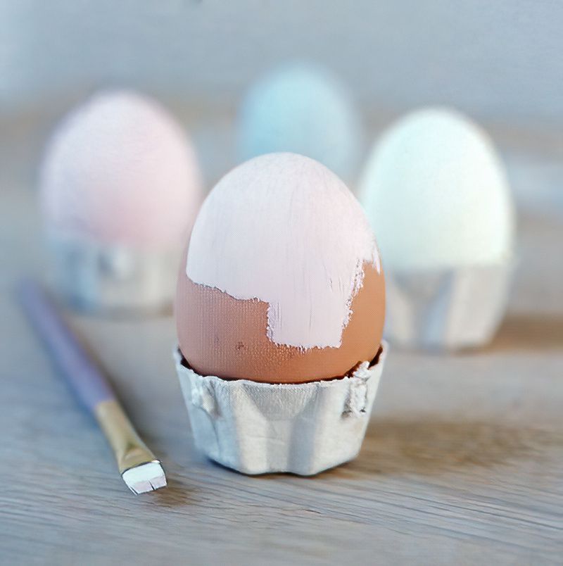 Painted Eggs Make a Lovely Easter Decoration