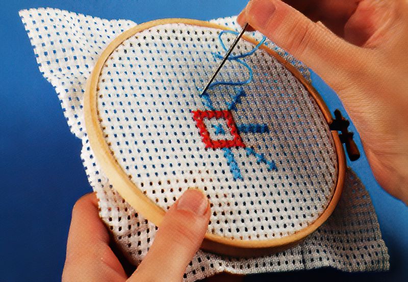 Basic Cross-Stitch Class for Kids