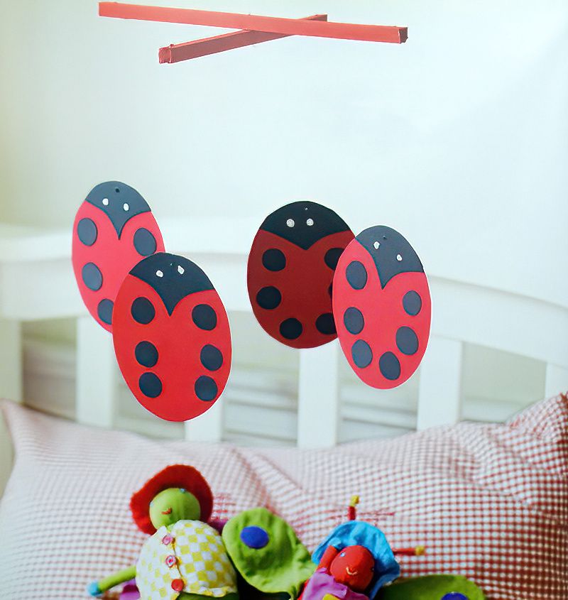 A Ladybird Mobile Can Be for Babies or Just for Fun thumbnail