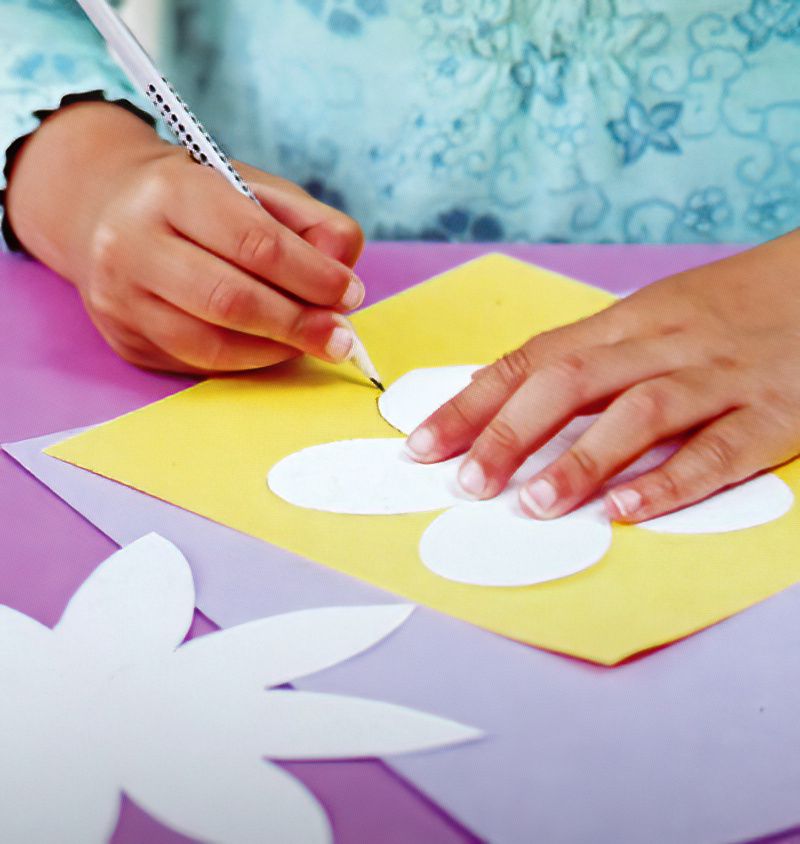 Decorate With Fun Large Card Flowers