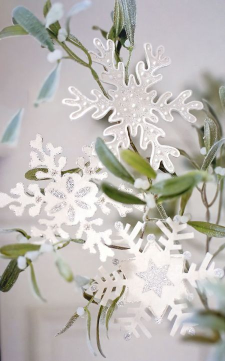 The Magical Process of Crafting Felt Silver Snowflakes thumbnail