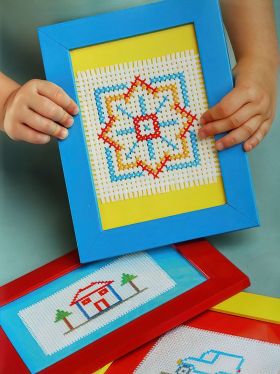 Basic Cross-Stitch Class for Kids thumbnail
