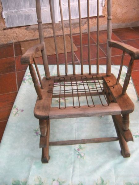 Upholstery - Do I need a sewing machine to reupholster a rocking chair?