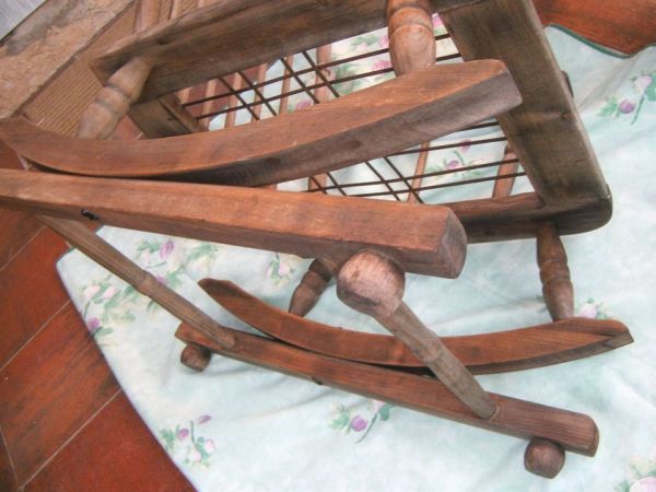 Do I need a sewing machine to reupholster a rocking chair? image two