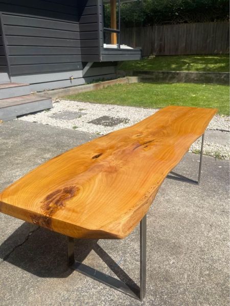 Simple, beautiful wooden table design to inspire others image two