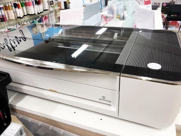 I was looking at laser cutters last weekend as I would really like to buy one for some woodwork projects. I saw the Glow