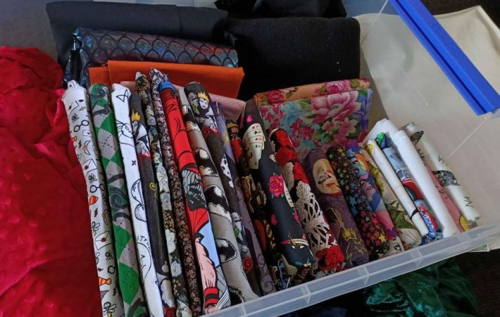Where can I get cheap designer fabric remnants? image one
