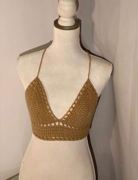 Completed my first crochet top for my girlfriend. image one